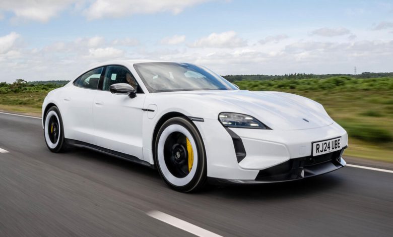 Porsche توقف مبيعات طراز Taycan الكهربائي في بريطانيا نتيجة مخاوف تتعلق بسلامة البطارية