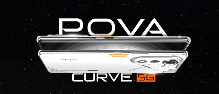 Tecno تُطلق رسميًا هاتف Pova Curve 5G: تصميم رفيع بسمك 7.5 مم، بطارية قوية سعة 5500 مللي أمبير، وذكاء اصطناعي متقدم.
