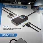 إطلاق محور USB ذكي بشاشة تكشف دقة العرض وإصدار USB للأجهزة المتصلة #Computex2025
