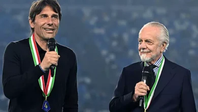 نابولي يعلن تجديد عقد كونتي للموسم الرياضي 2025-2026
