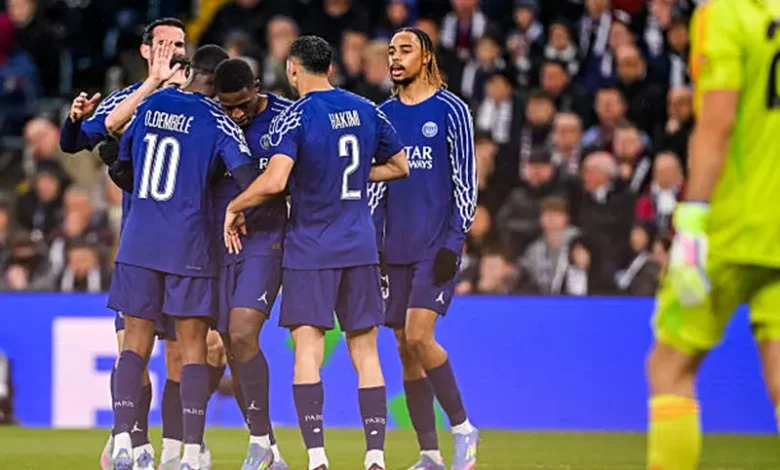 تشكيلة باريس سان جيرمان في نهائي دوري أبطال أوروبا: دوي يرافق ديمبيلي وكفارا في الخط الهجومي
