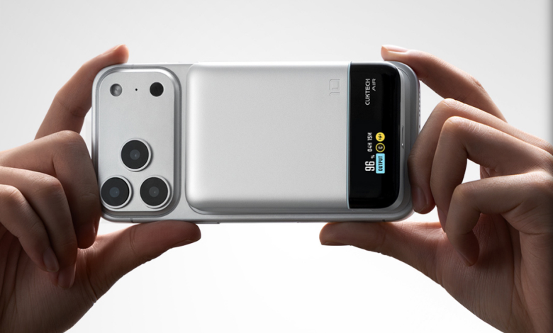 Cuktech تكشف النقاب عن باور بنك مغناطيسي مبتكر مع شاشة مدمجة ودعم شحن سريع بقوة 55 واط