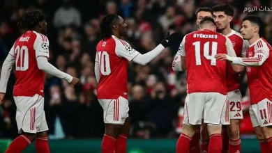 آرسنال يتجاوز كيرات في الشوط الثاني وينتزع الفوز 3-2 بدوري الأبطال