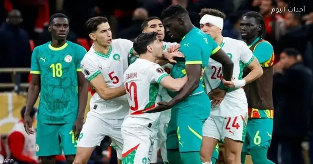 أزمة في نهائي مباراة المغرب مع السنغال ووفاة مشجع