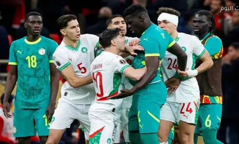 أزمة في نهائي مباراة المغرب مع السنغال ووفاة مشجع