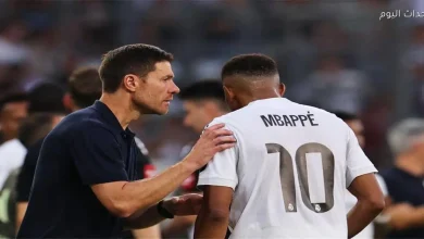 ألونسو يكشف تفاصيل موقف مبابي من مباراة نهائي السوبر الإسباني أمام برشلونة