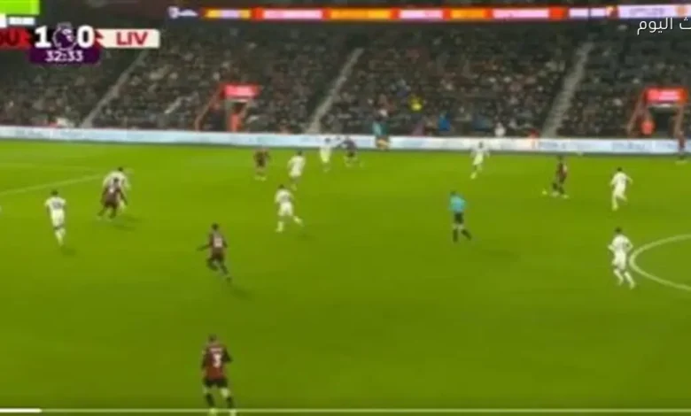 أهم أحداث وأهداف الشوط الأول لمباراة ليفربول وبورنموث في الدوري الإنجليزي 2025-26