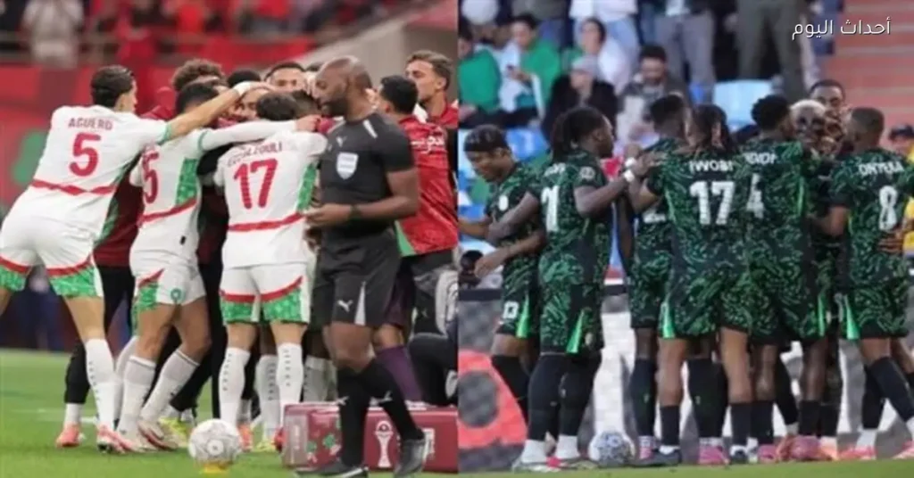 إعادة صياغة لعنوان: ملخص الشوط الثاني لمباراة المغرب ونيجيريا في كأس أمم إفريقيا (0-0)