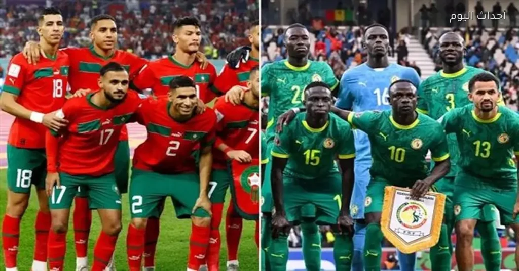 احتفالات اختتام البطولة قبل مباراة المغرب والسنغال في 2025-26