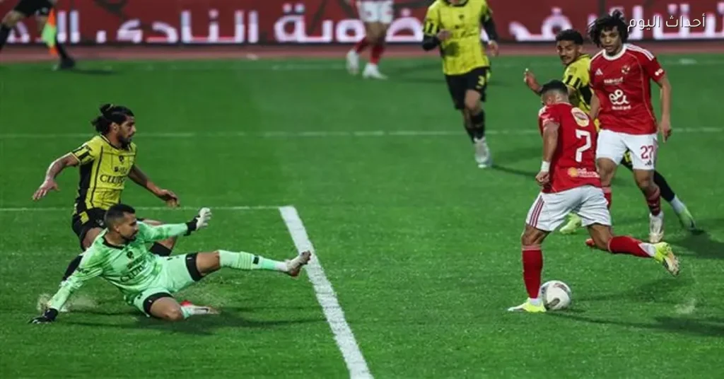 الأهلي يتغلب على وادي دجلة 3-1 في الشوط الثاني من الدوري المصري