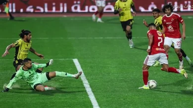 الأهلي يتغلب على وادي دجلة 3-1 في الشوط الثاني من الدوري المصري