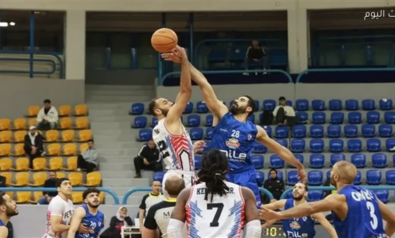 الزمالك يفوز على بتروجت في الجولة السادسة من دوري أليانز لكرة السلة