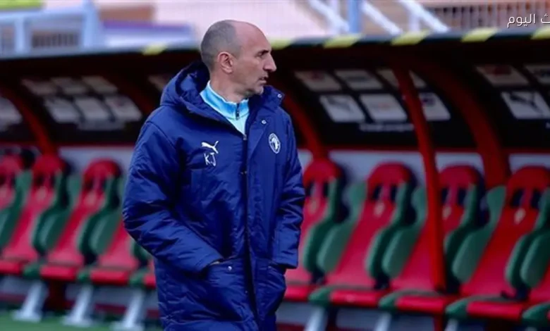 الشناوي ويورتشيتيش يزوران ملعب مباراة بيراميدز أمام نهضة بركان