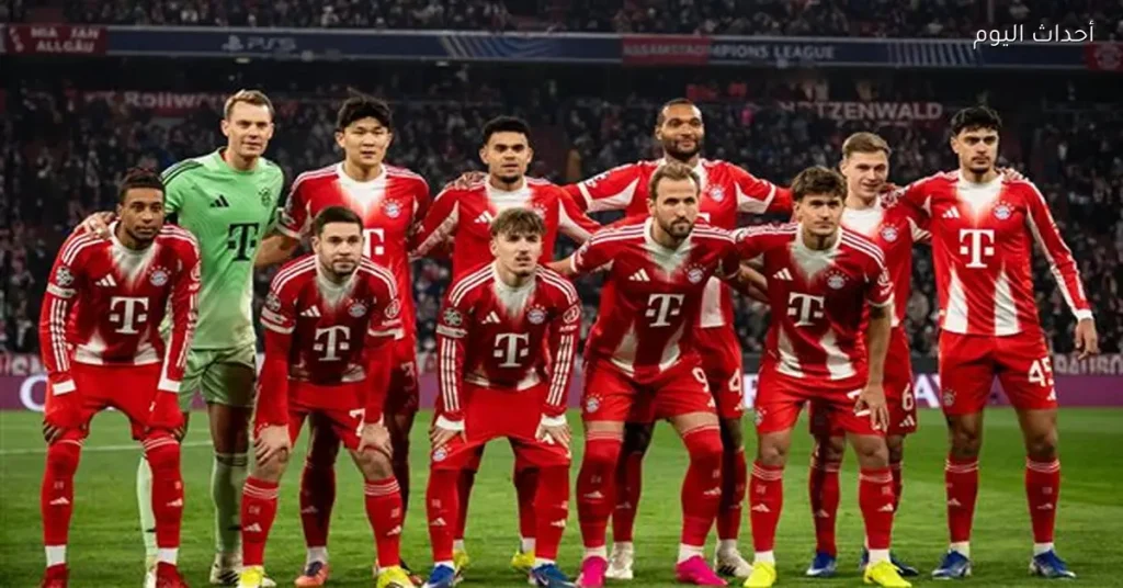 بايرن ميونخ يتفوق على سانت جيلواز في الشوط الأول من دوري الأبطال