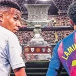 بث مباشر بدون تشفير الآن.. متابعة مباراة برشلونة وريال مدريد في نهائي كأس السوبر الإسباني 2025-2026 عبر يلا شوت | التشكيل الرسمي والقنوات الناقلة