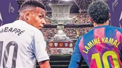 بث مباشر بدون تشفير الآن.. متابعة مباراة برشلونة وريال مدريد في نهائي كأس السوبر الإسباني 2025-2026 عبر يلا شوت | التشكيل الرسمي والقنوات الناقلة