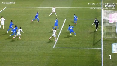 بيتانيكور يحرز الهدف الثاني لألباسيتي في مرمى ريال مدريد بكأس ملك إسبانيا