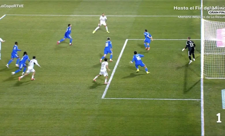 بيتانيكور يحرز الهدف الثاني لألباسيتي في مرمى ريال مدريد بكأس ملك إسبانيا