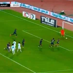 بيزيرا يسجل الهدف الأول للزمالك في مرمى المصري