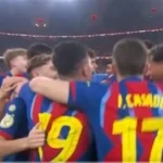تلخيص الشوط الأول من مباراة برشلونة وريال سوسيداد في الدوري الإسباني