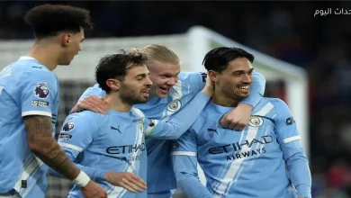 توقعات تشكيلة مانشستر سيتي لملاقاة برايتون في الدوري الإنجليزي اليوم
