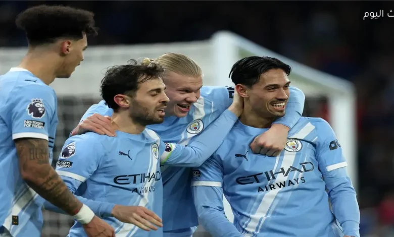 توقعات تشكيلة مانشستر سيتي لملاقاة برايتون في الدوري الإنجليزي اليوم