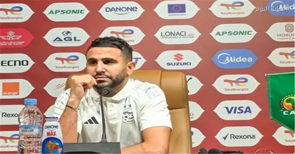 رياض محرز يعلن انتهاء مسيرته الدولية مع الجزائر في كأس أمم إفريقيا