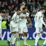 ريال مدريد يتغلب على بنفيكا 4-2 في الشوط الثاني من دوري أبطال أوروبا