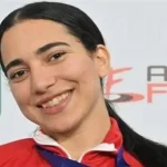 فرح محفوظ تحرز ميدالية كأس العالم في سيف المبارزة