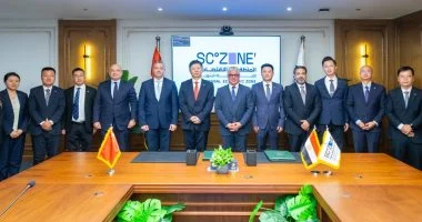 قناة السويس توقع اتفاقية شراكة استراتيجية مع شركة CNCEC الصينية