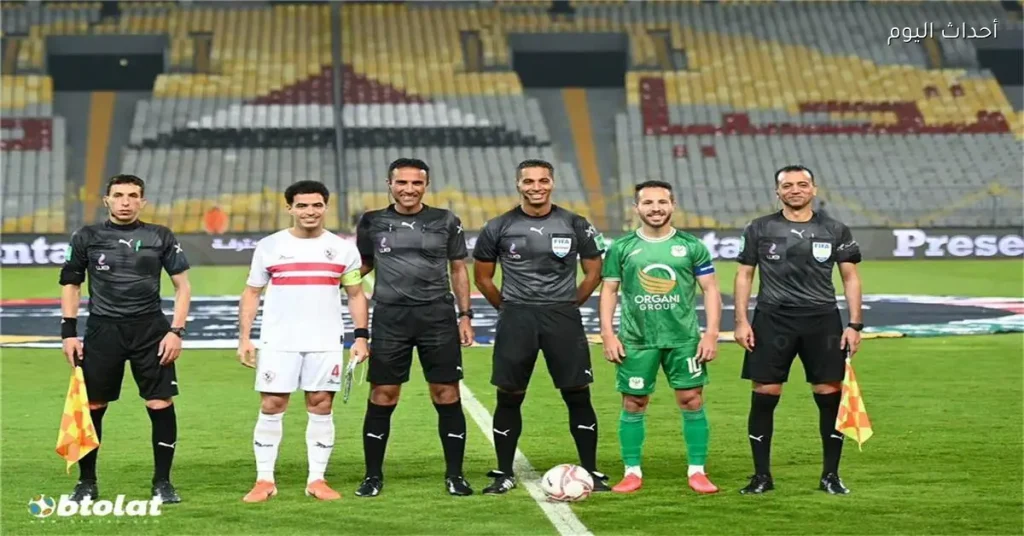 كاف يعلن عن قرار مباراة الزمالك والمصري في الكونفدرالية