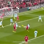 ليفربول يفتتح التسجيل في الشوط الأول أمام بيرنلي بالدوري الإنجليزي