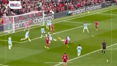 ليفربول يفتتح التسجيل في الشوط الأول أمام بيرنلي بالدوري الإنجليزي