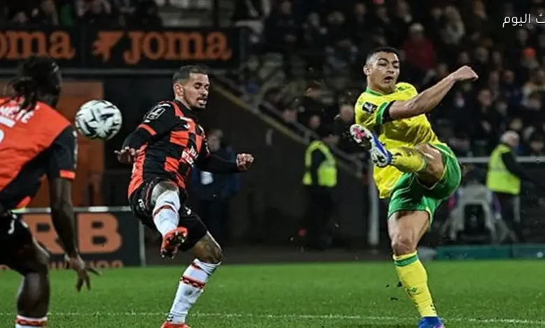 مصطفى محمد يساهم في خسارة نانت للمرة الثانية عشر في الدوري الفرنسي