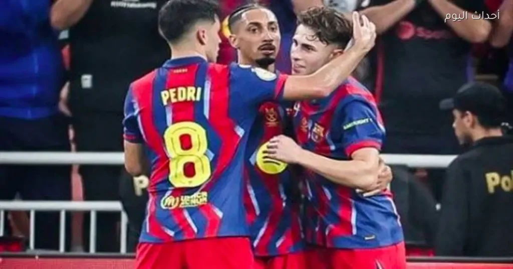 ملخص وأهداف الشوط الأول لمباراة برشلونة وسلافيا براغ في دوري الأبطال 2025-26