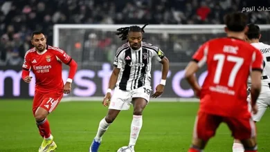 ملخص وأهداف الشوط الأول لمباراة يوفنتوس ضد بنفيكا في دوري الأبطال