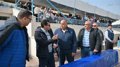 وزير الرياضة يراقب بطولة القاهرة للسباحة ويشدد على الالتزام بالكود الطبي