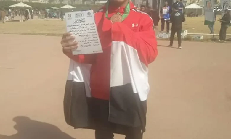 أبطال ذوي الهمم في البحيرة يحققون ميداليات ذهبية وبرونزية في بطولة كأس مصر لألعاب القوى