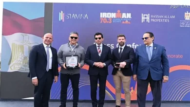 أشرف صبحي: استضافة IRONMAN 70.3 تُظهر قدرة مصر على التنظيم