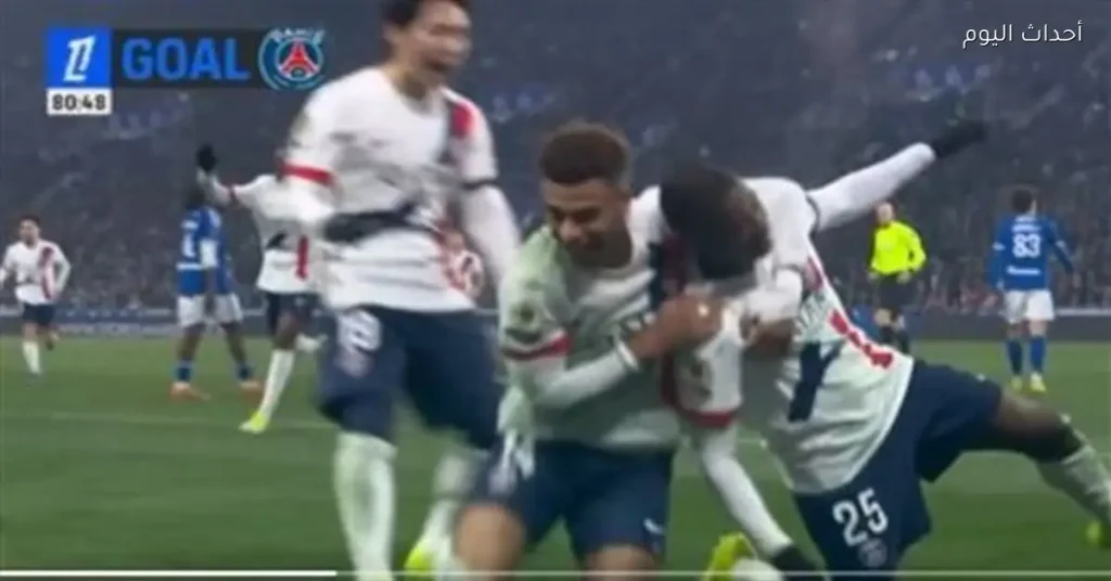 باريس سان جيرمان يفوز على ستراسبورج 2-1 في الدوري الفرنسي