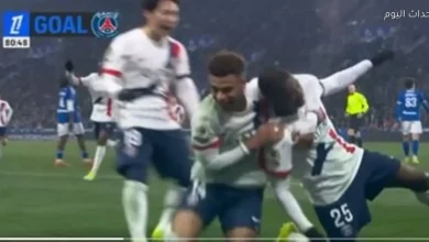 باريس سان جيرمان يفوز على ستراسبورج 2-1 في الدوري الفرنسي