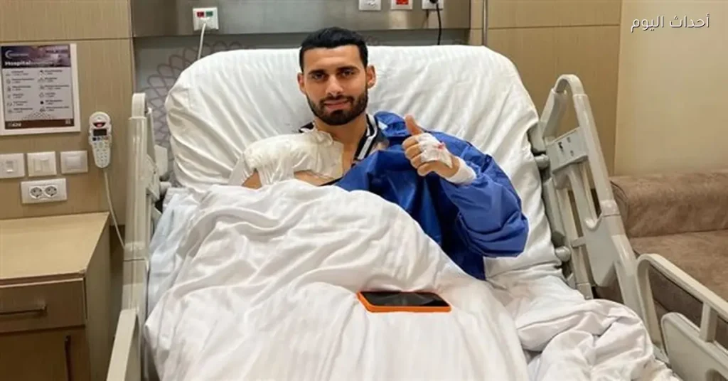 باهر المحمدي يخضع لعملية جراحية ناجحة بعد إصابته أمام الزمالك