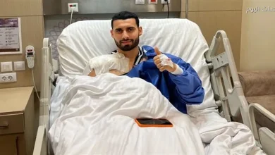 باهر المحمدي يخضع لعملية جراحية ناجحة بعد إصابته أمام الزمالك