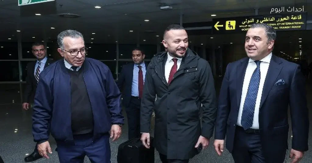 بعثة الأهلي تصل الجزائر وتُستقبل بالورود استعداداً لملاقاة الشبيبة