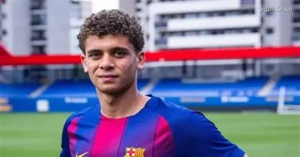 حمزة عبدالكريم يشرع في أول تمرين رسمي مع برشلونة