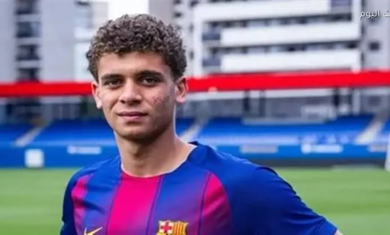 حمزة عبدالكريم يشرع في أول تمرين رسمي مع برشلونة