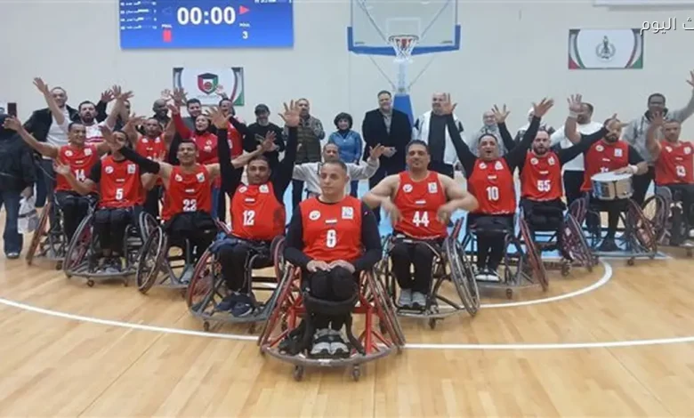 مصر تلاقي الكويت في نهائي البطولة العربية لكرة سلة الكراسي المتحركة