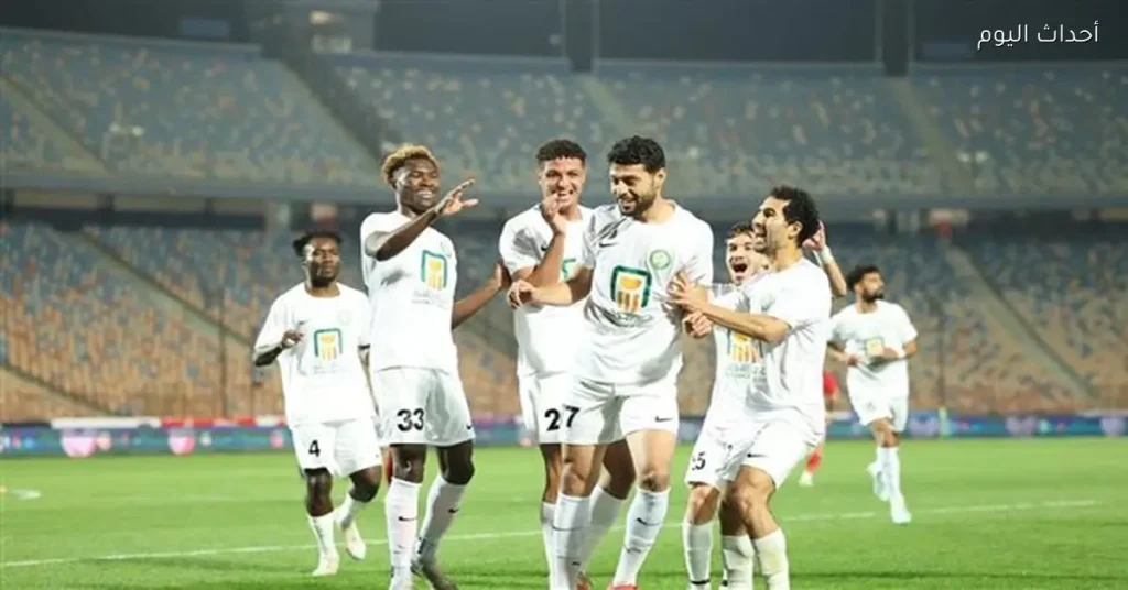 مصطفى شلبي يحتفل بهدفه في الأهلي بهدية لجماهير الزمالك