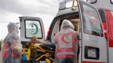 الهلال الأحمر يعزز جاهزيته لمواجهة حالة مطرية قوية