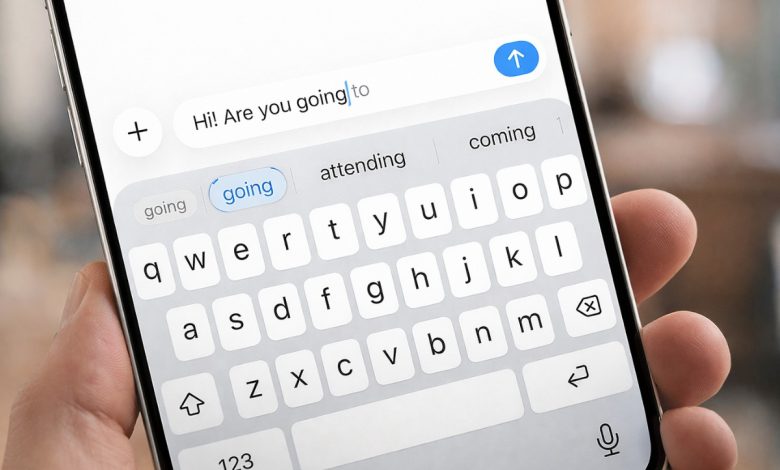 آبل تعلن عن اختبار أكبر تحديث للوحة المفاتيح في آيفون منذ سنوات